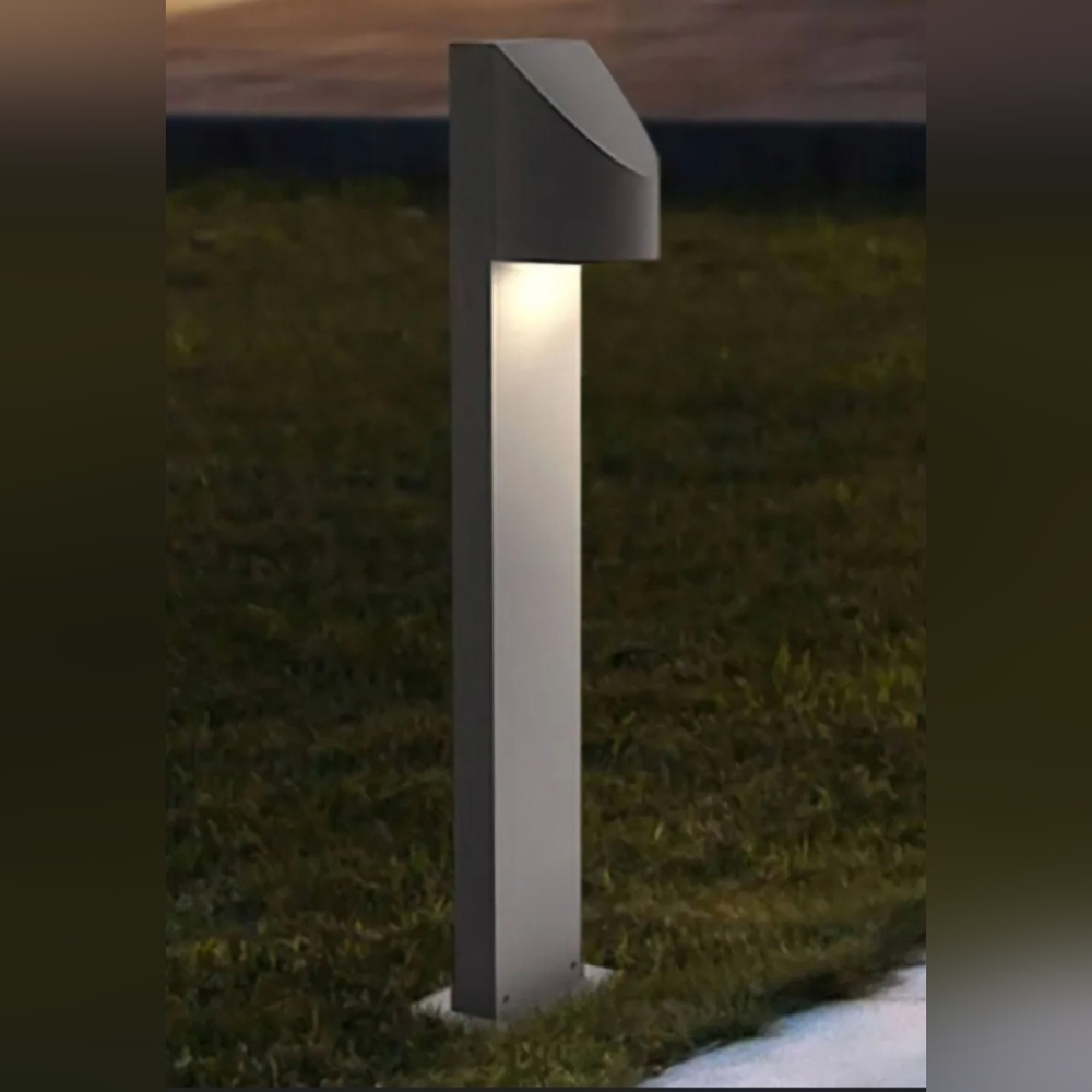 Sonneman Shear Bollard LED Outdoor Lighting-FREE SHIPPING